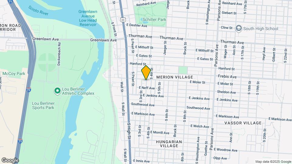 93 E Moler St Map and Location Details