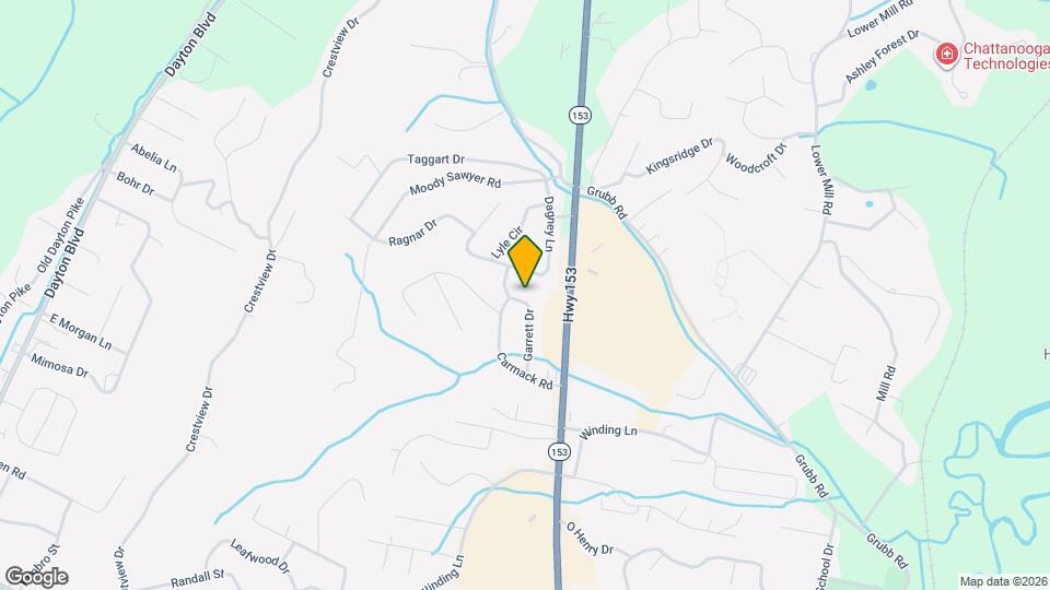 5737 Garret Drive Map and Location Details