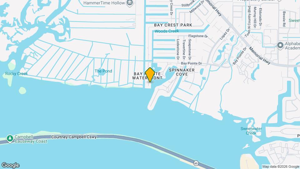 8828 Bay Pointe Dr Map and Location Details