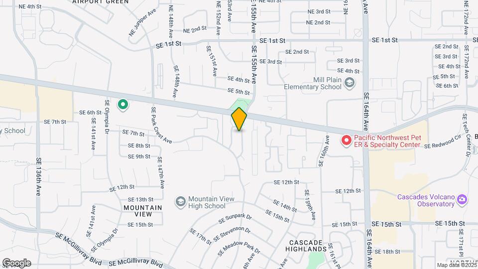 806 SE 153rd Ave Mapa y Detalles de la Ubicación