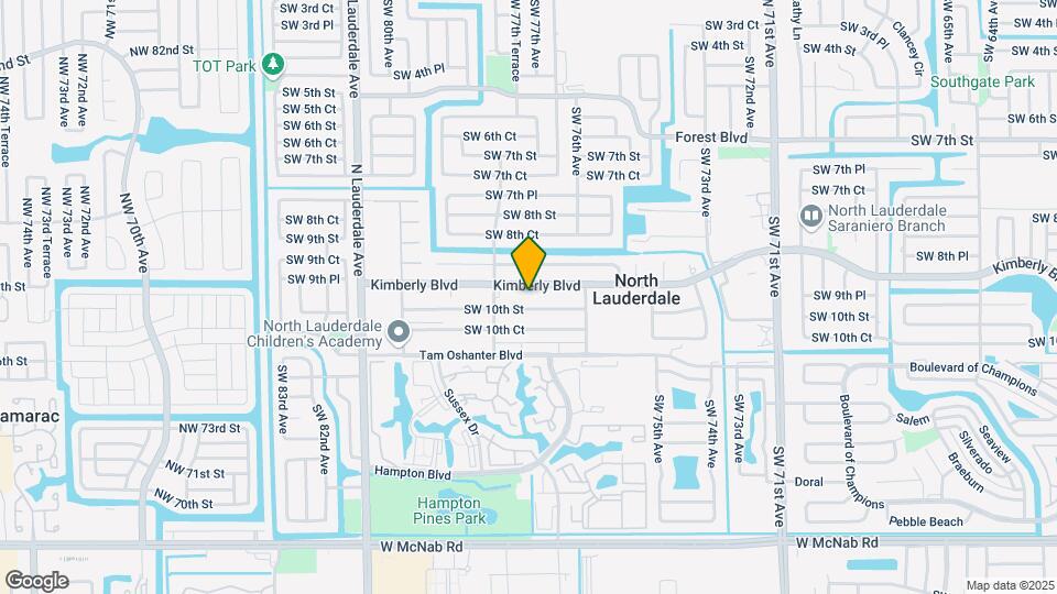 7664 Kimberly Blvd, Unit 7664 Map and Location Details