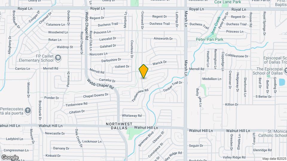 3507 Flaxley Dr Mapa y Detalles de la Ubicación