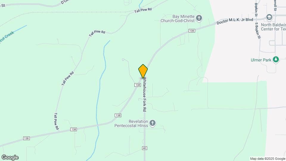 43415 Whitehouse Fork Rd Map and Location Details