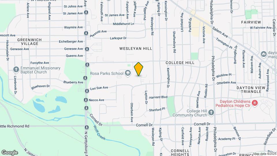 1629 Kings Mill Ct Map and Location Details
