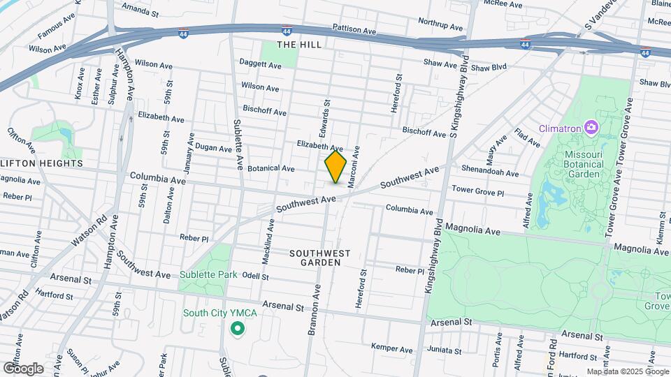 5225 Southwest Ave Mapa y Detalles de la Ubicación