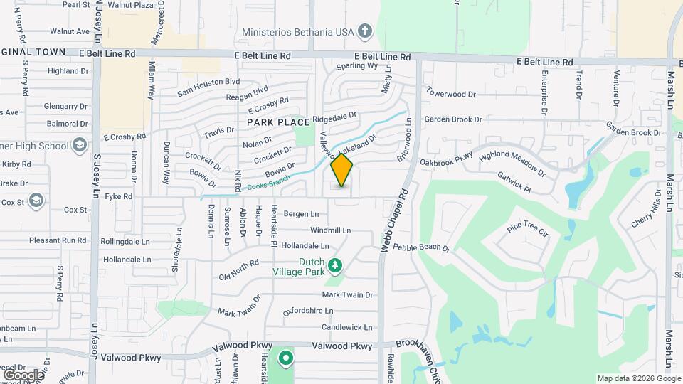 2309 Fyke Rd Map and Location Details