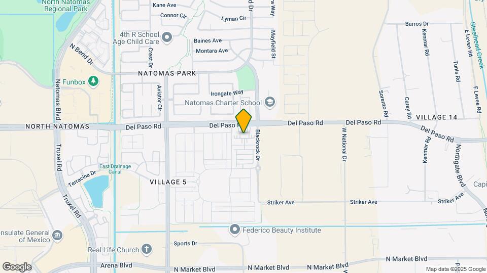 Willow Glen Natomas Apartments Map and Location Details