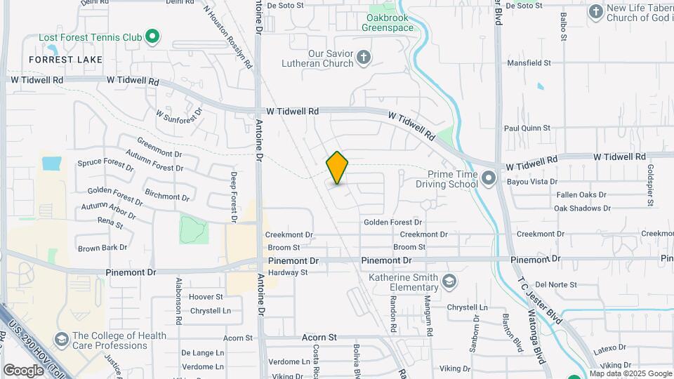 5115 Autumn Forest Dr Map and Location Details