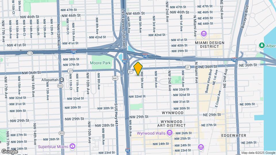 524 NW 35th St-Unit -R2 Mapa y Detalles de la Ubicación