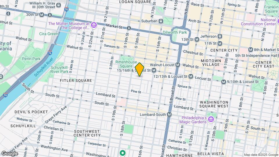 1707 Spruce St Mapa y Detalles de la Ubicación