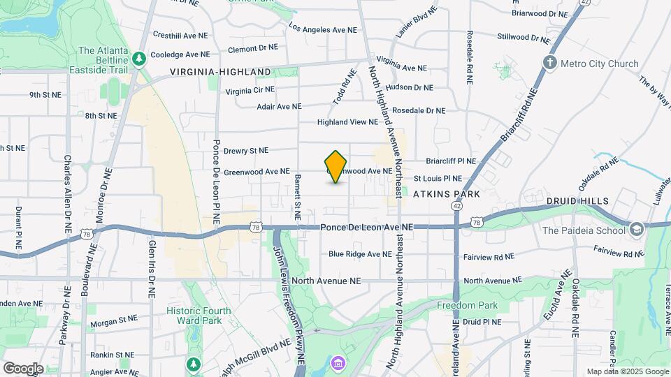 685 Penn Ave NE Map and Location Details