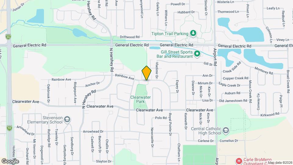 2739 Rainbow Ave Map and Location Details