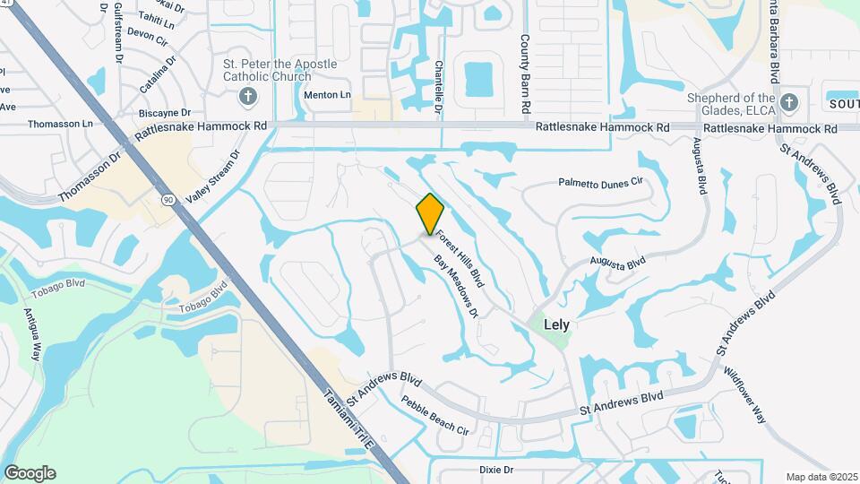213 Bay Meadows Dr Map and Location Details