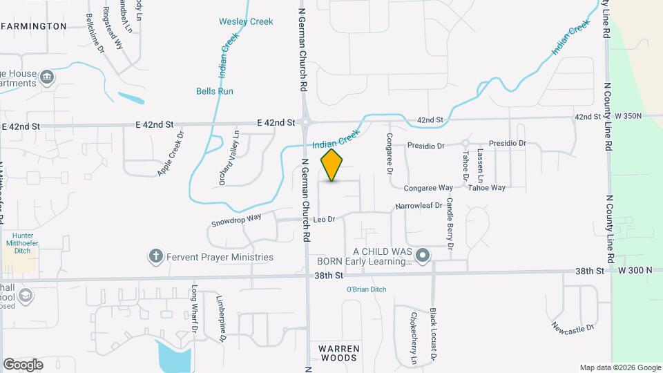 11043 Waterfield Pl Mapa y Detalles de la Ubicación