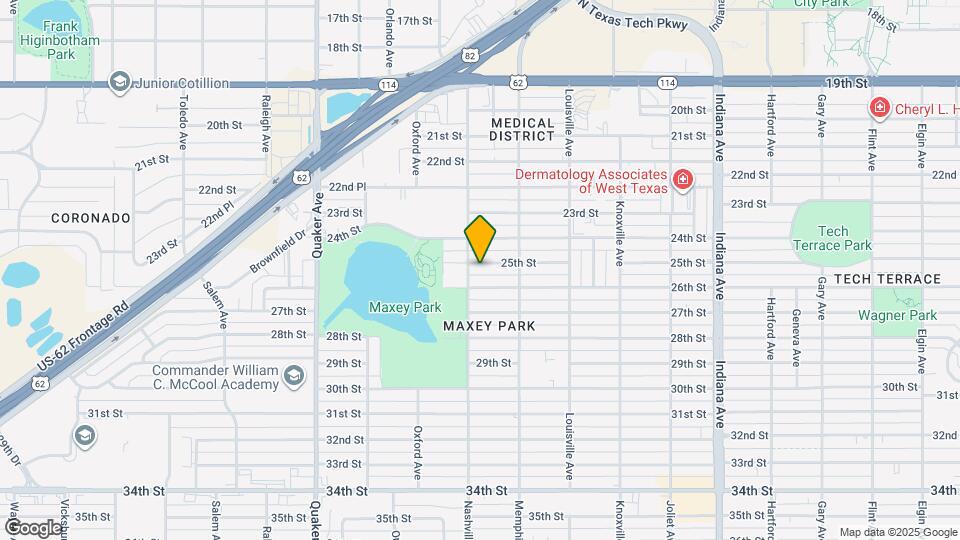 3817 25th St Map and Location Details