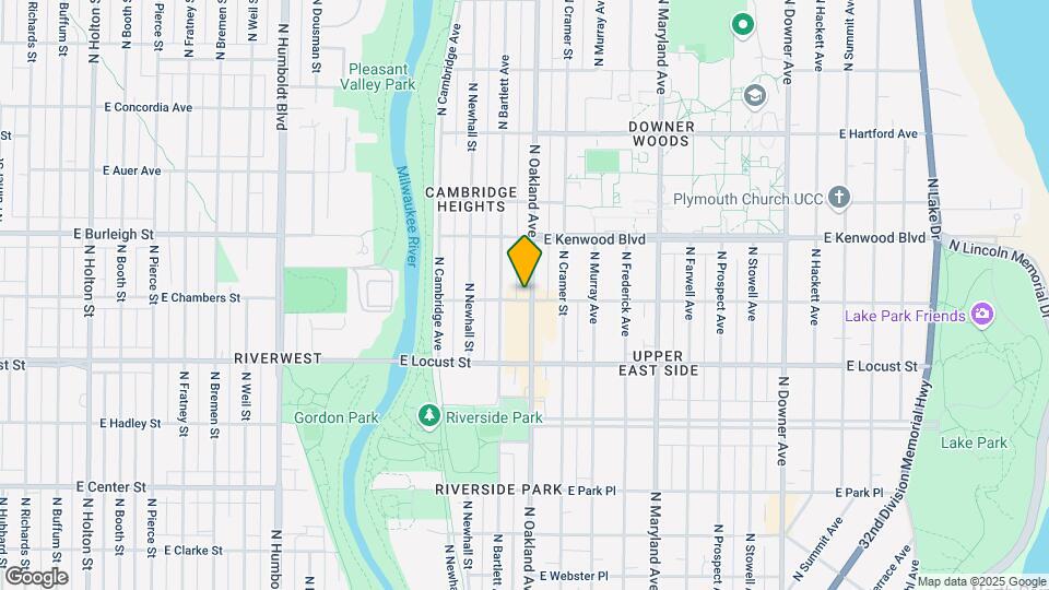 1726 East Linnwood Avenue, Unit 4 Map and Location Details