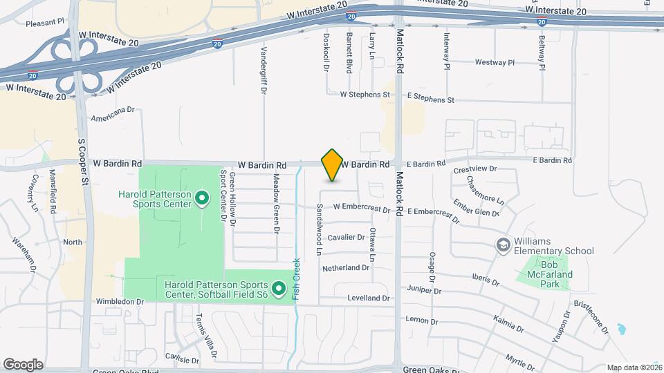 817 Sandalwood Ln Map and Location Details