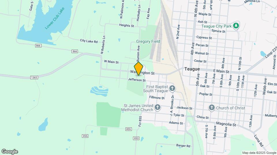 711 Jefferson St Map and Location Details