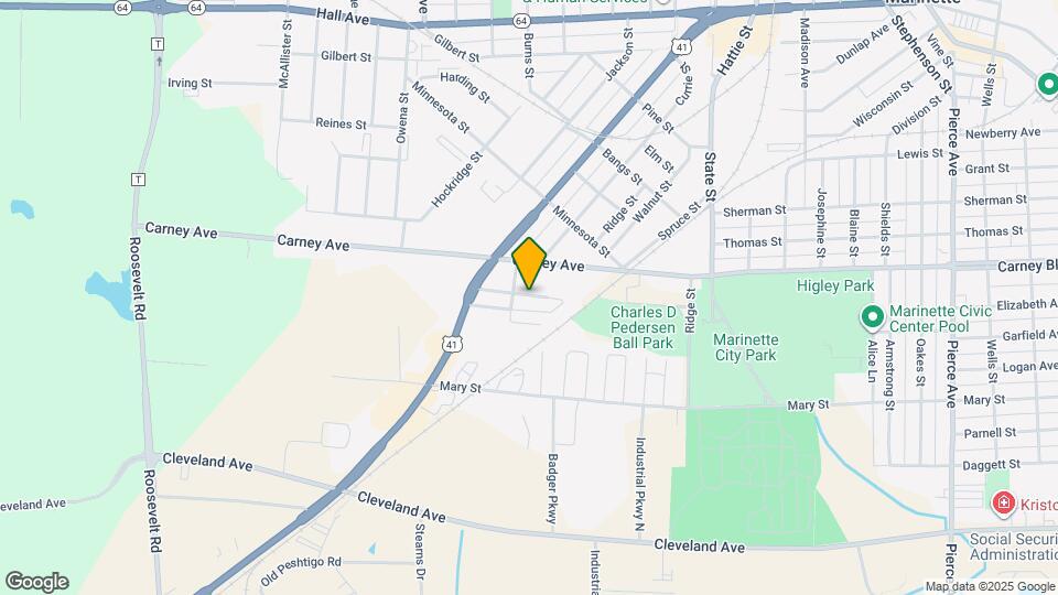 2703 Merchant St Map and Location Details