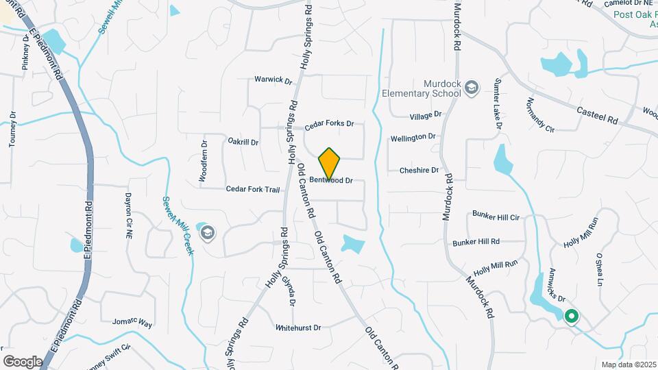 2742 Bentwood Dr Map and Location Details