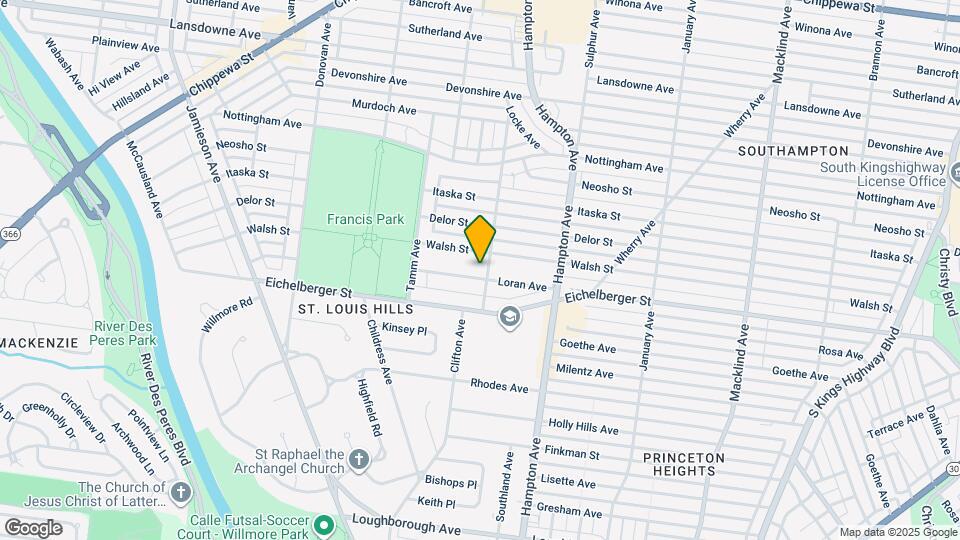 6209 Loran Ave Map and Location Details