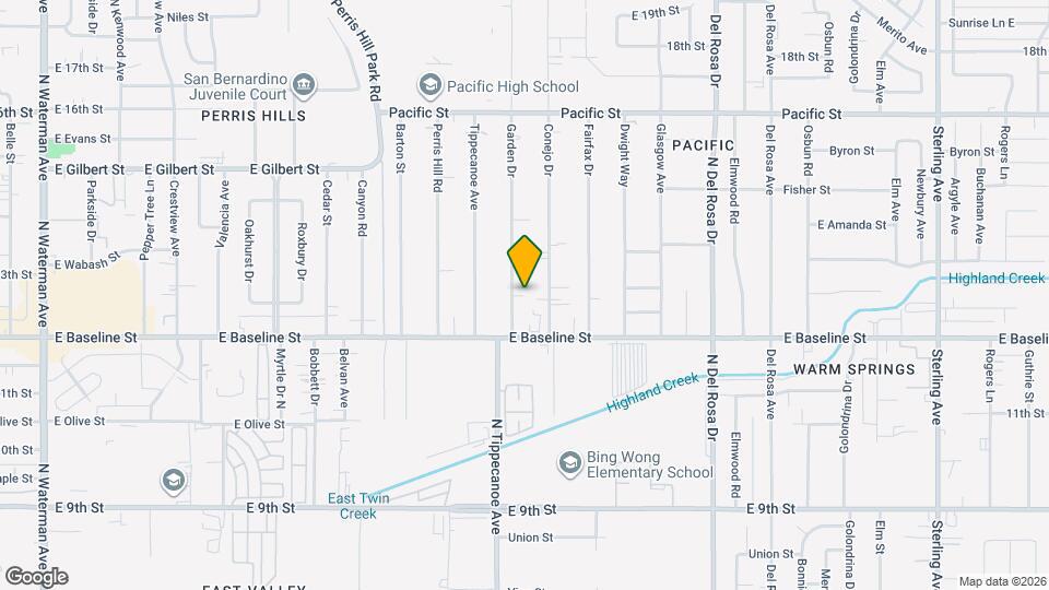 7221 Garden Dr Mapa y Detalles de la Ubicación