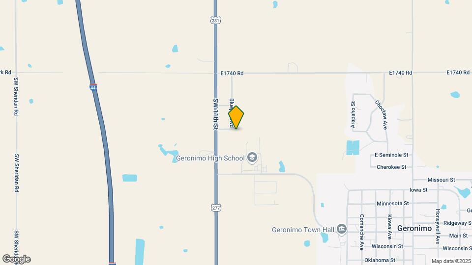 Geronimo Winds Townhomes Map and Location Details
