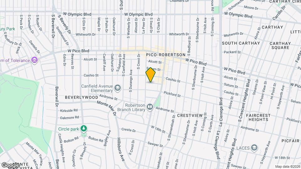 8842 Horner St Map and Location Details