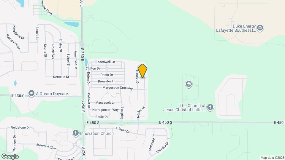 4182 Fletcher Dr Map and Location Details