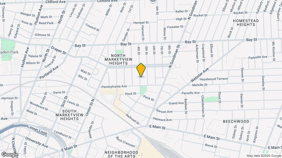 202 4th St Map and Location Details