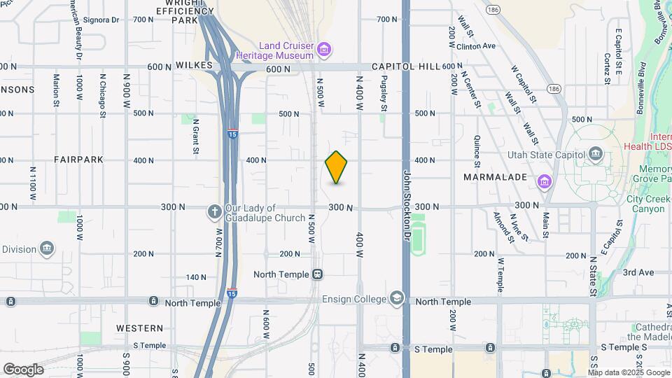 320 N 490 W Map and Location Details