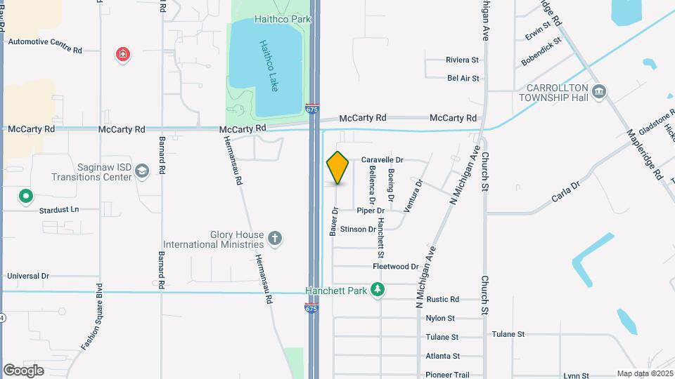 3848 Bauer Dr Map and Location Details