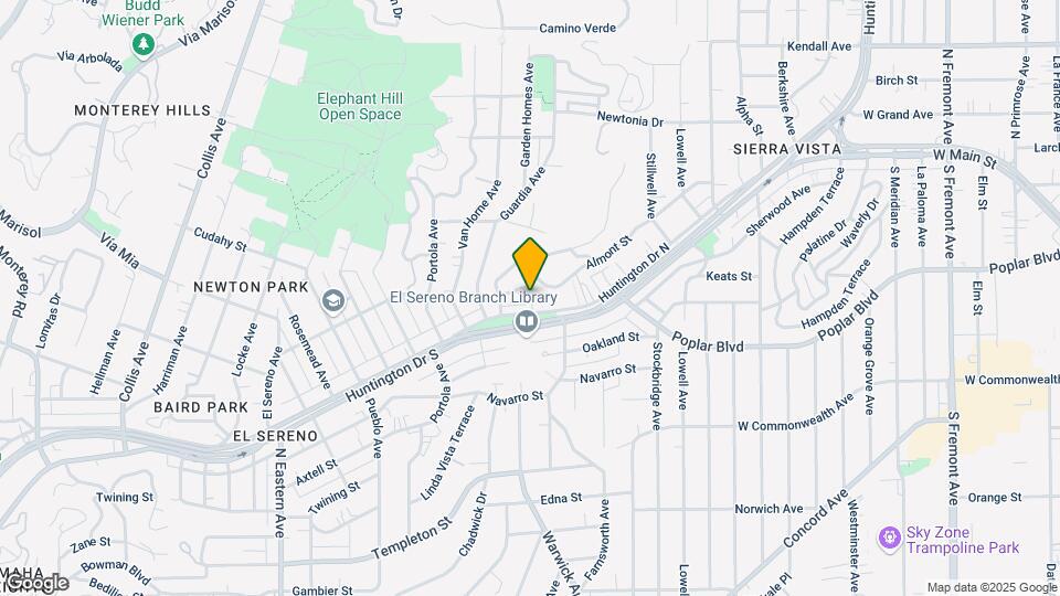 5179 Huntington Dr N Map and Location Details