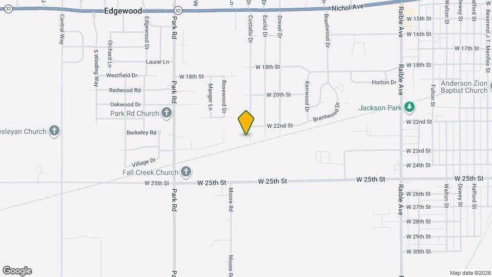 2223 Costello Dr Map and Location Details