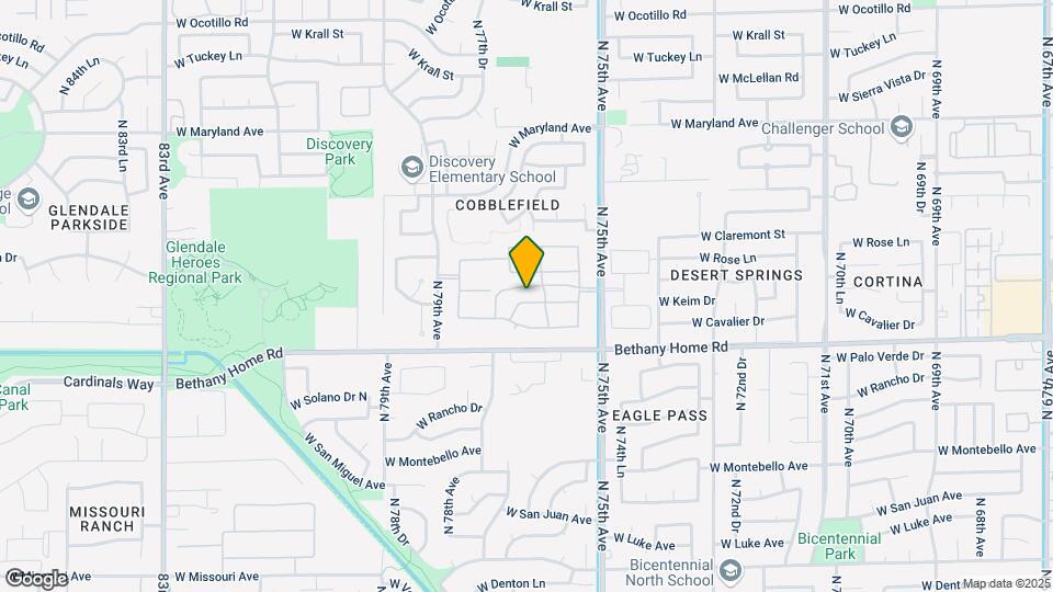 7616 W Berridge Ln Map and Location Details