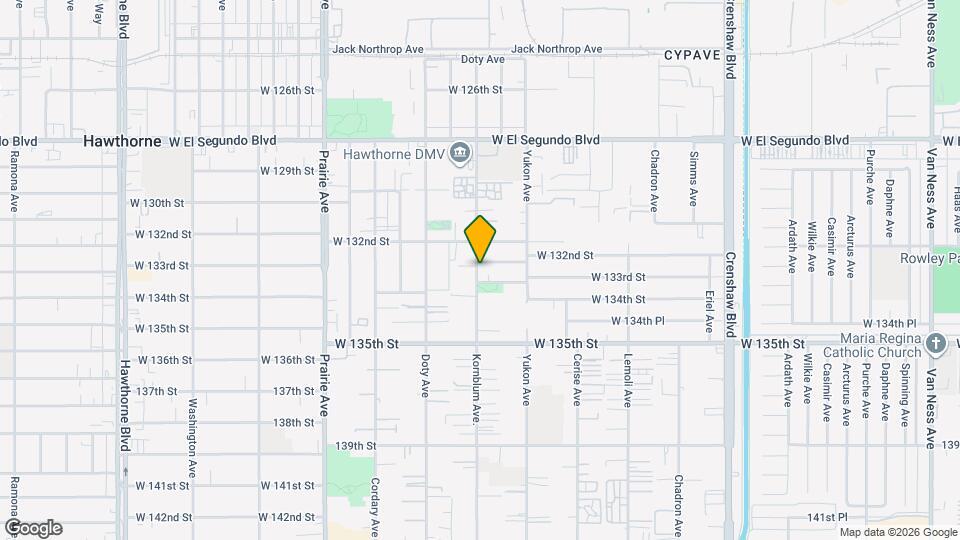 13235 Kornblum Apartments Map and Location Details