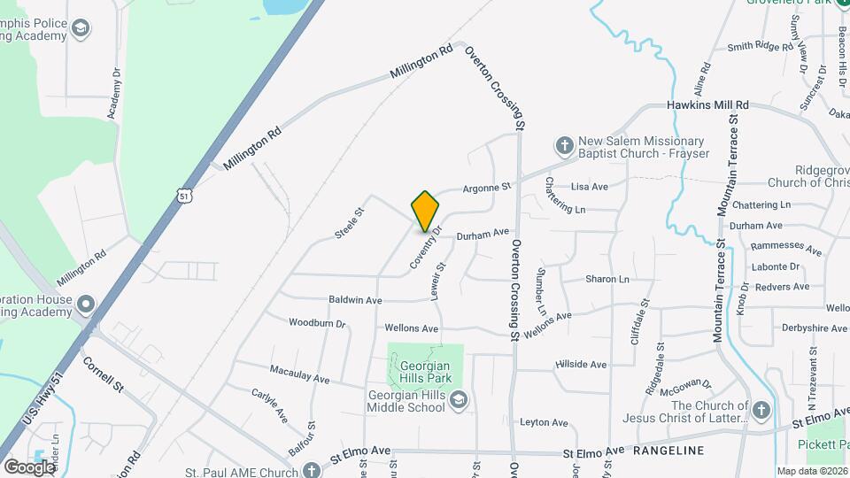 4177 Coventry Dr Map and Location Details