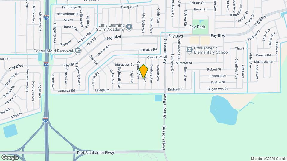 5950 Ackard Ave Map and Location Details