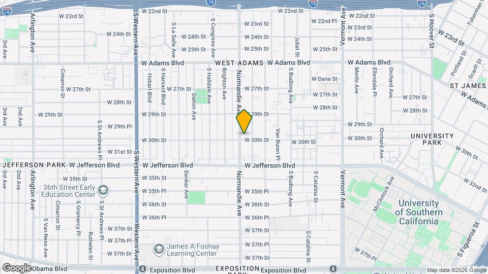 2956 Normandie Ave Map and Location Details