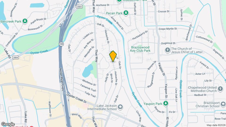 341 Huisache St Map and Location Details