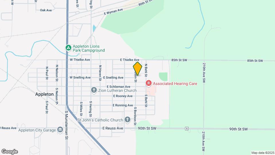 126 N Bordson St, Unit 4 Map and Location Details