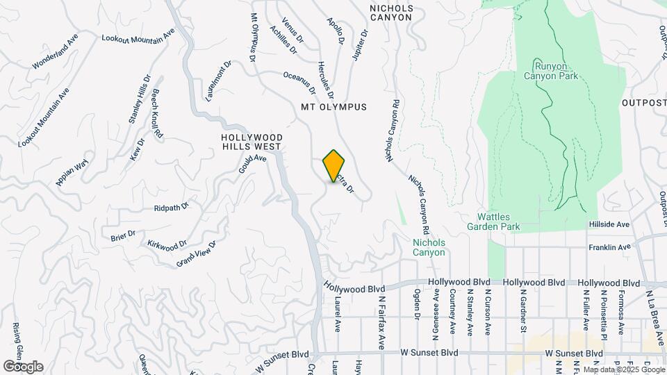 1926 Mt Olympus Dr Map and Location Details