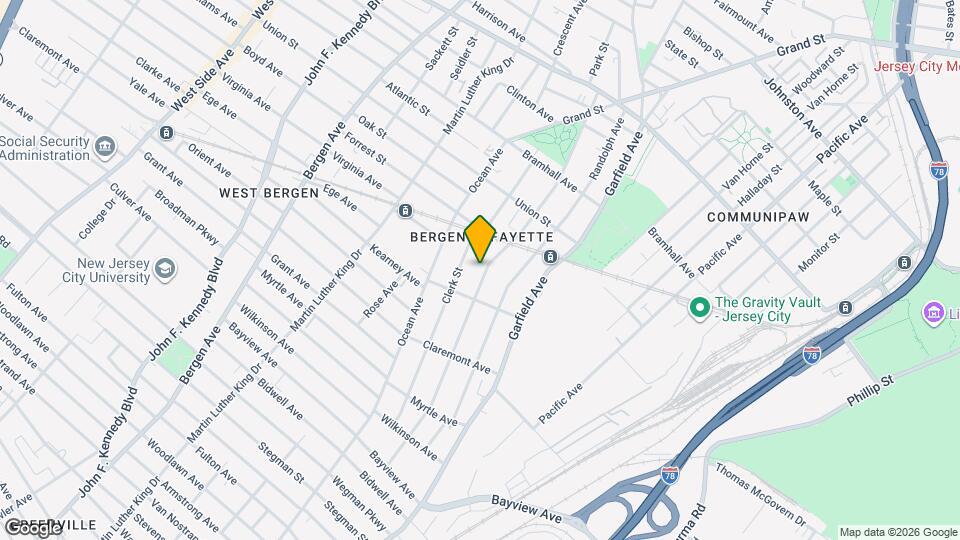 235 Arlington Ave Map and Location Details