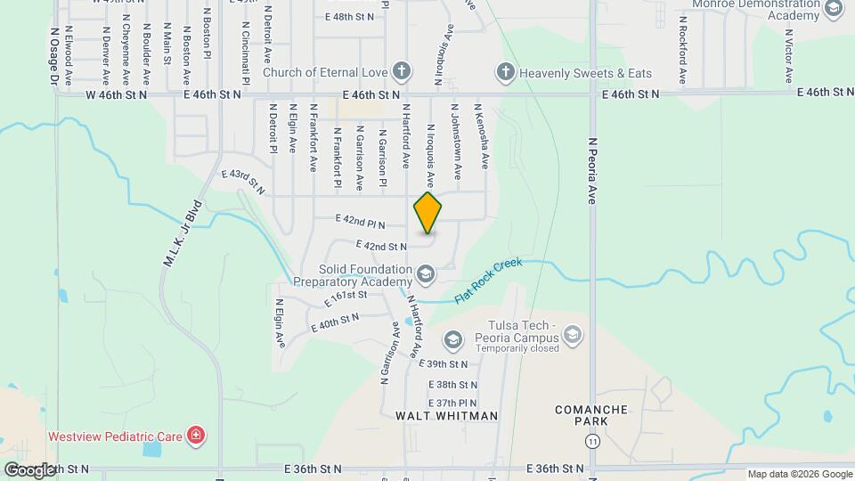 725 E 42nd St N Mapa y Detalles de la Ubicación