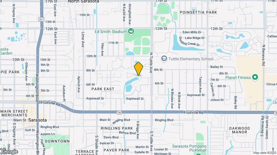 2600 Hidden Lake Dr N Map and Location Details