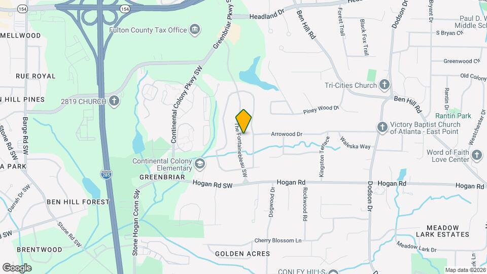 2760 The Fontainebleau SW Map and Location Details