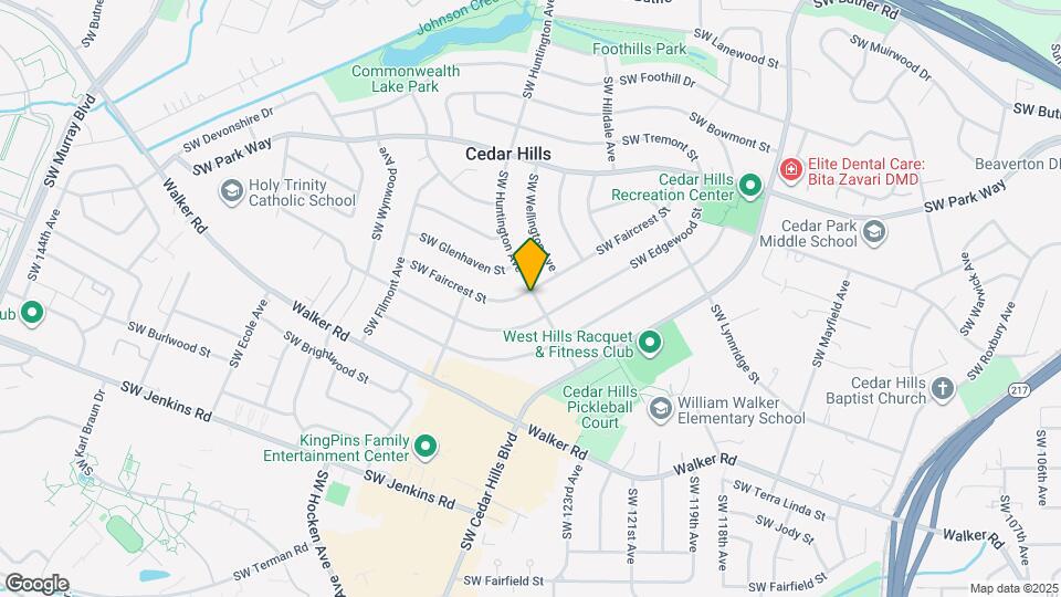 2045 SW Huntington Ave Map and Location Details