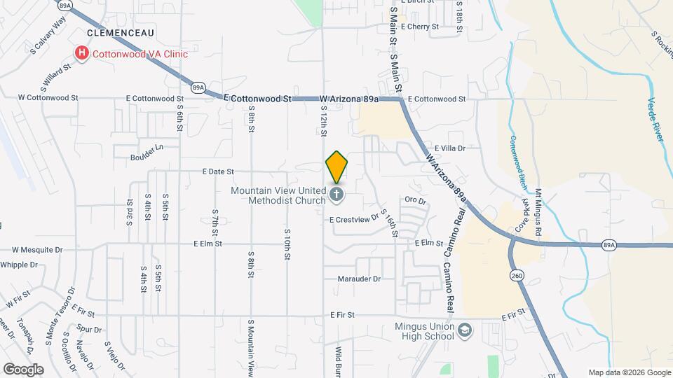 Christian Care Cottonwood Map and Location Details