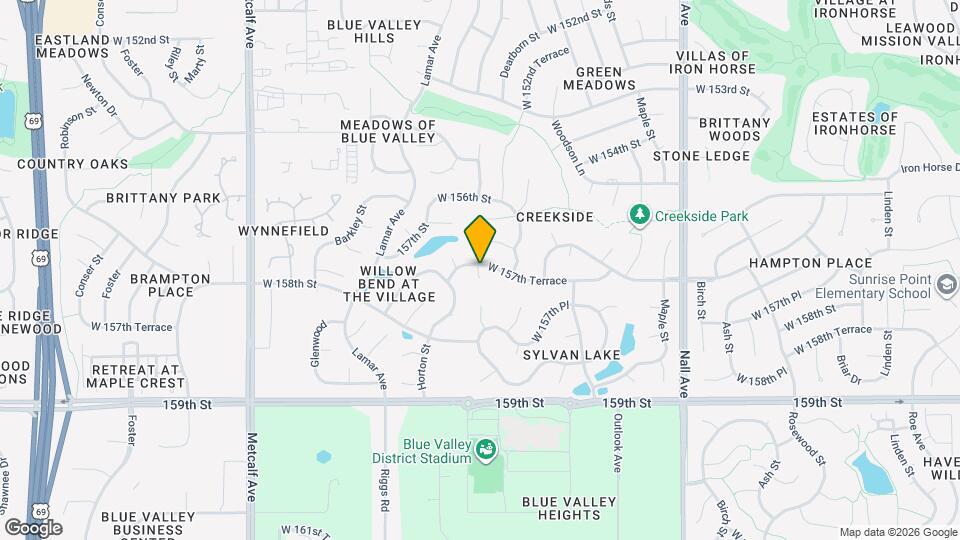 15715 Beverly Ct Map and Location Details