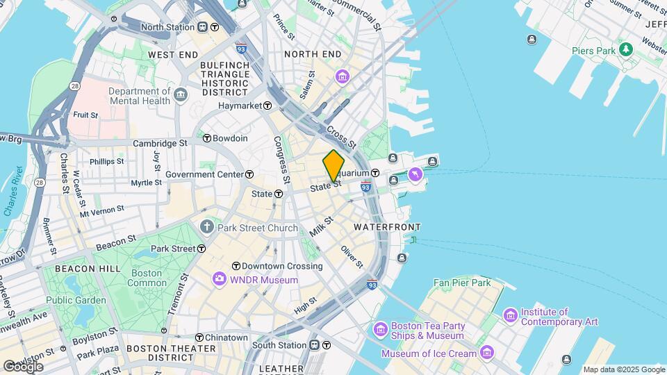 1 India St Mapa y Detalles de la Ubicación